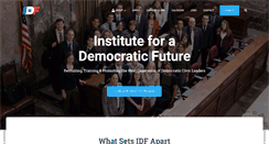 Desktop Screenshot of democraticfuture.org